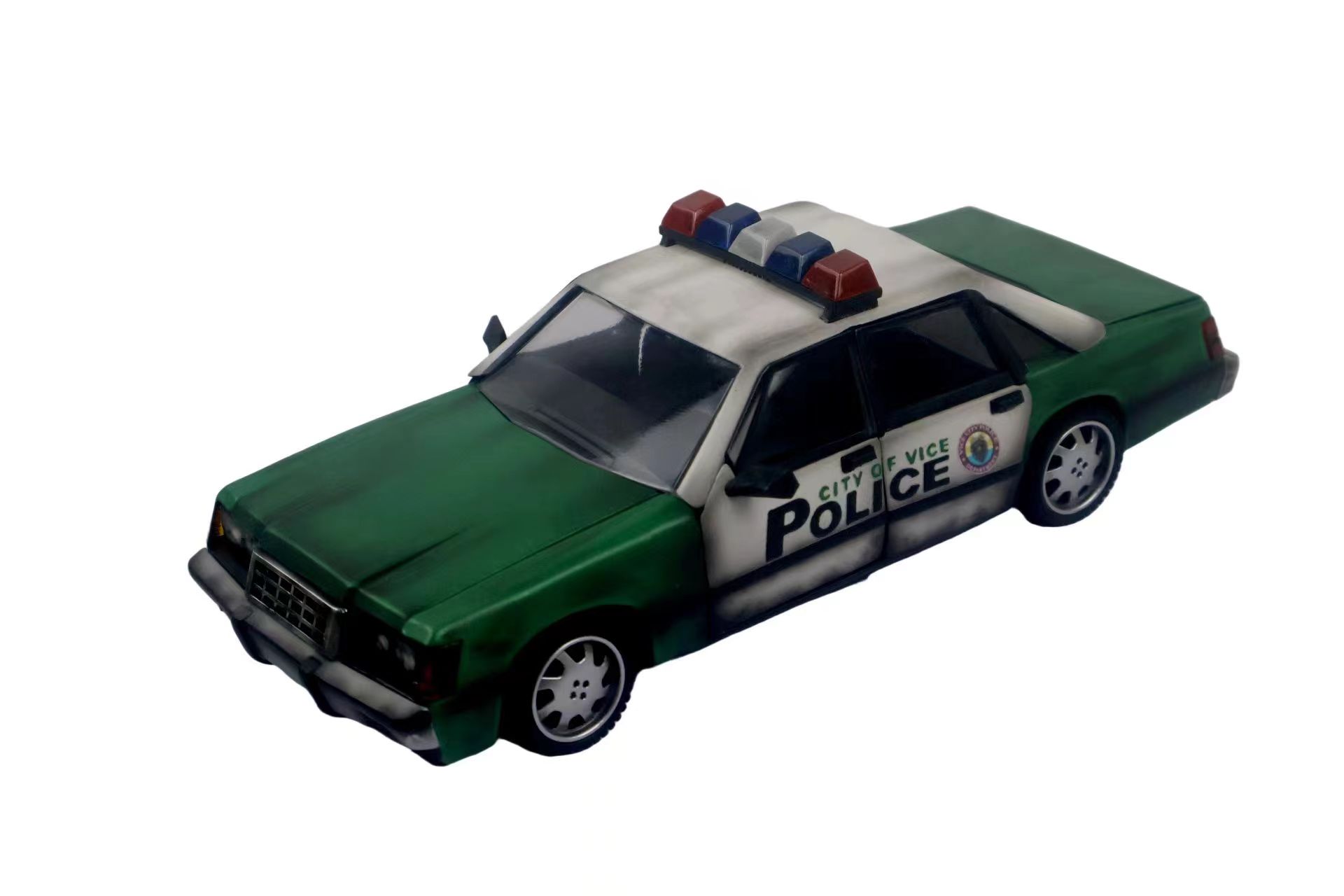 罪城系列经典警车模型（遥控版）