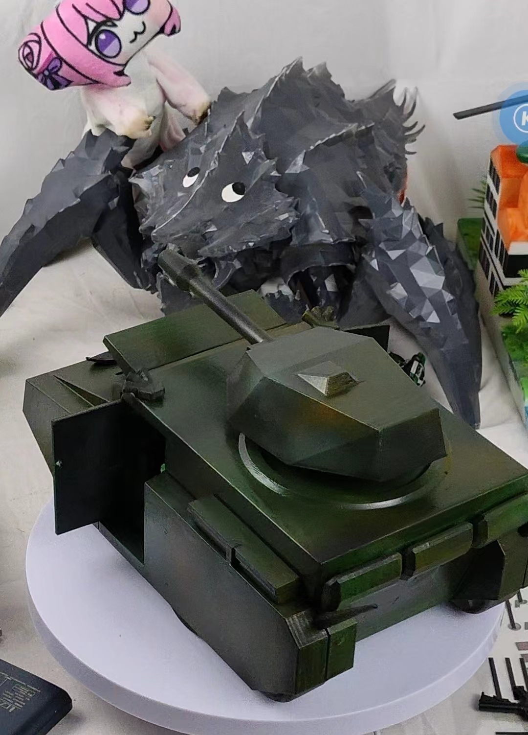 罪城系列经典坦克系列-panzer-40cm大小（遥控版本）